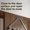 with 6 Hooks Triangle Door Hook Rustproof Clothes Coat Storage Hook Door Back Clothes Hook  Bedroom