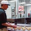 No Smoking Stickers, Sign Stickers, Can Protect Against UV Rays, Wind and Rain, Fade, Can Be Used Indoors and Outdoors