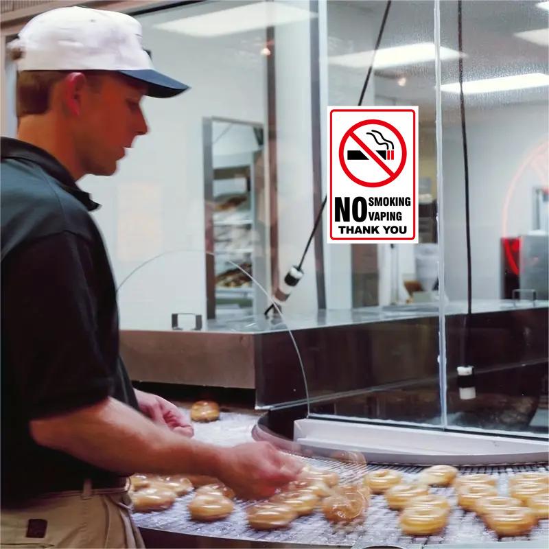 No Smoking Stickers, Sign Stickers, Can Protect Against UV Rays, Wind and Rain, Fade, Can Be Used Indoors and Outdoors