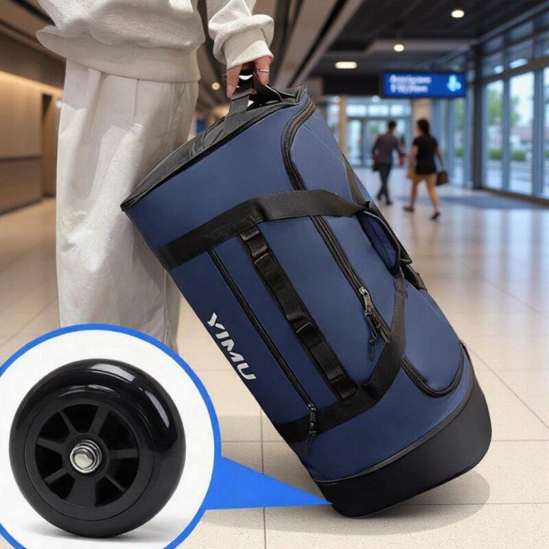 Large-capacity Foldable Travel Bag, One-shoulder Portable Tug Bag, Business Trip Portable Luggage Bag Storage Bag