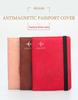 RFID Football Passport Holder with Anti-magnetic Protection and Card Slots for Qatar World Cup