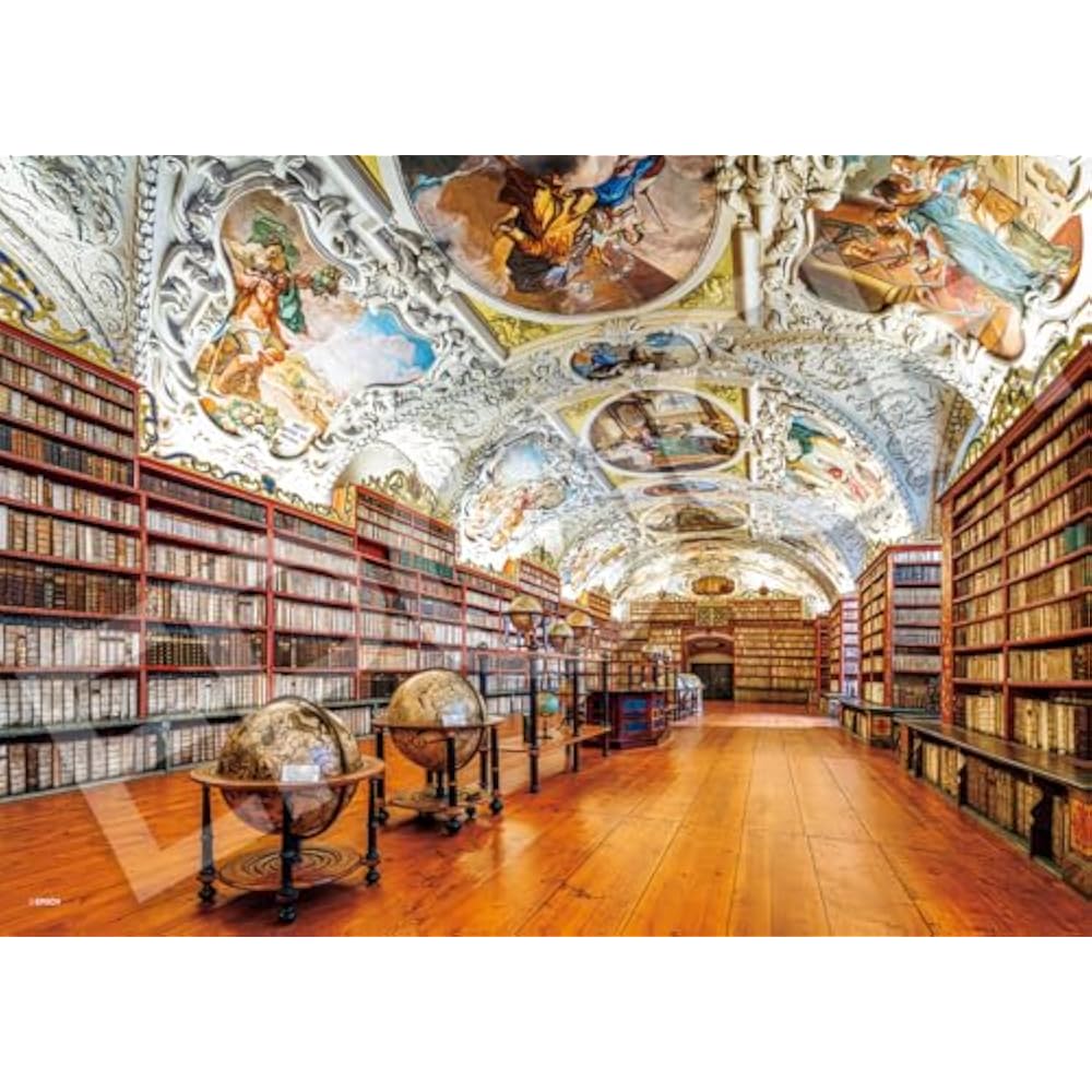 Epoch 500 Piece Jigsaw Puzzle World Library Strahov Monastery Library - Czech (38 x 53 cm) 07-466...