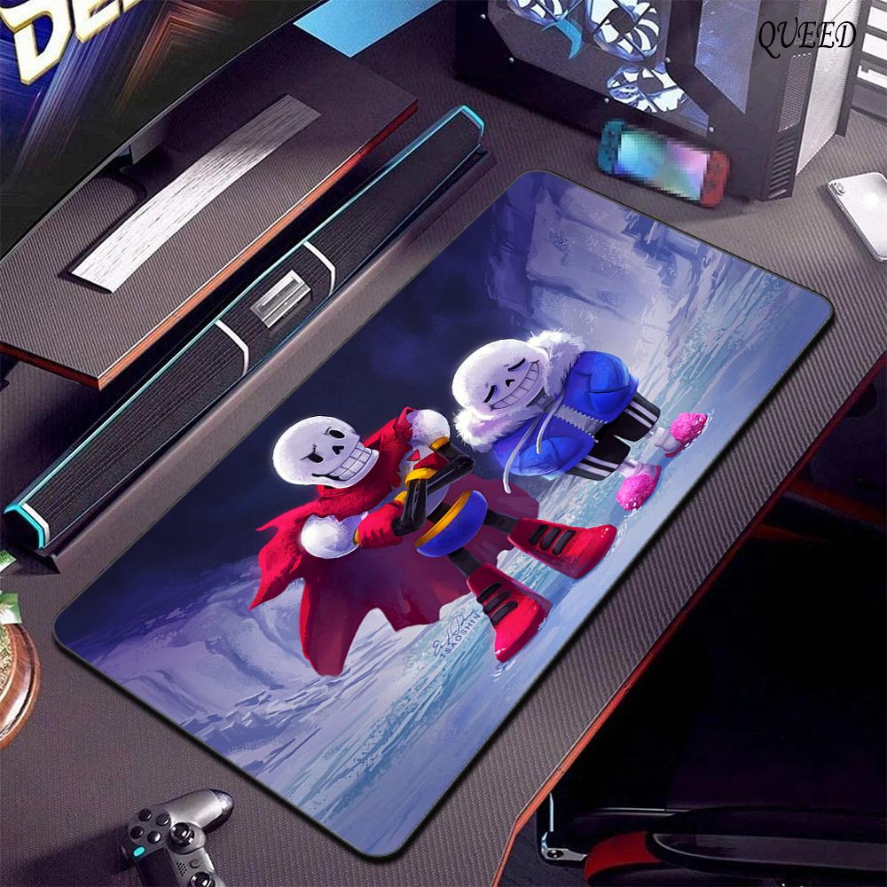 Lauge Game Undertale Mouse Pad Keyboard Mousepad 1000X500mm Desk Mat PC Gamer Office Carpet Home Table Mats With Lockedge