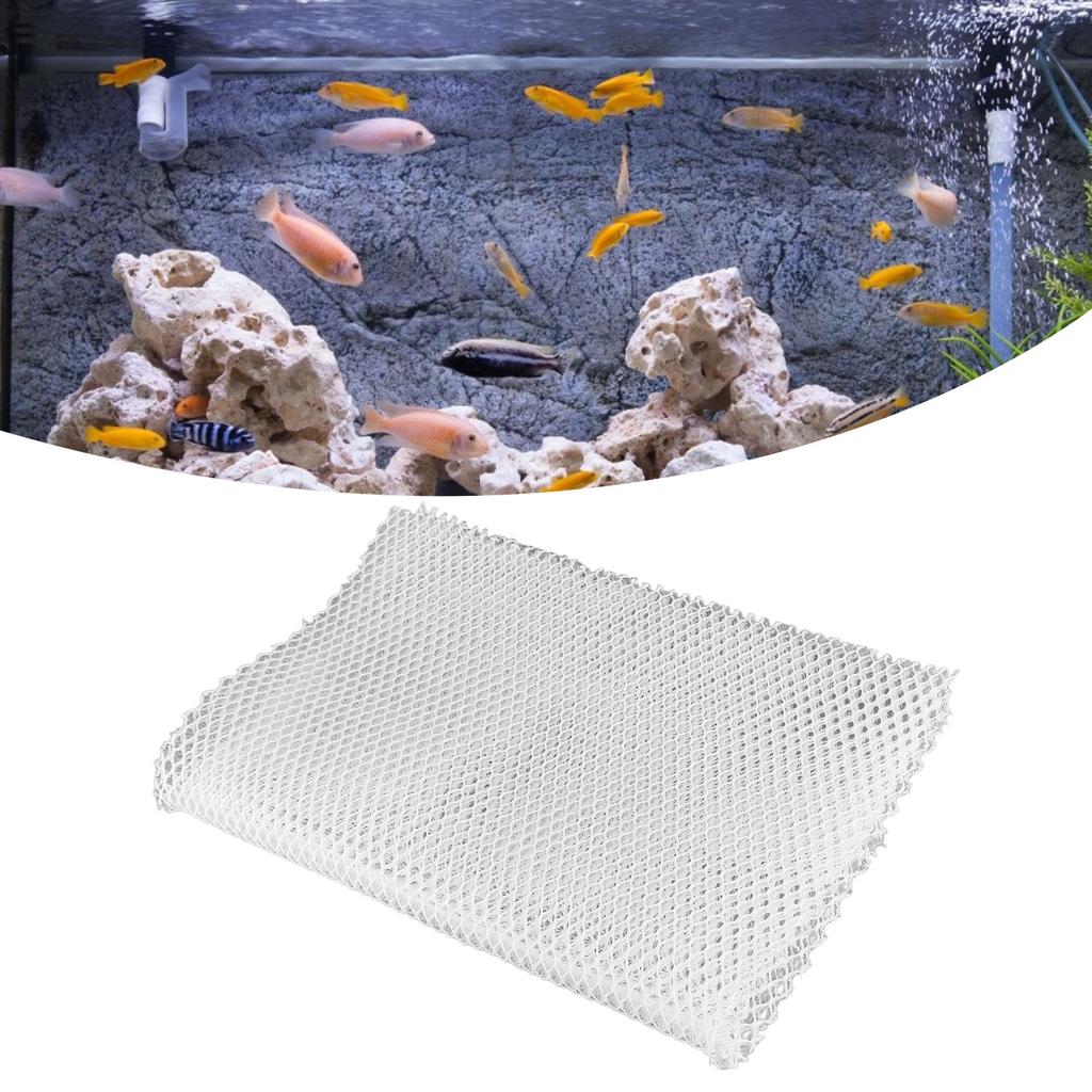 Aquarium Filter Cotton Cuttable Washable Professional Hydrophobic Fish   Filter Pad Media