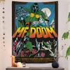 Famous American HipHop Singer Mf Doom Colorful Tapestry Wall Hanging Bohemian Wall Tapestries Mandala Wall Hanging Sheets