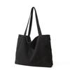Large Capacity Tote Bag Female Canvas Bag Student Class Shoulder Bag Retro Cloth Bag Simple Versatile Cloth Bag Trendy