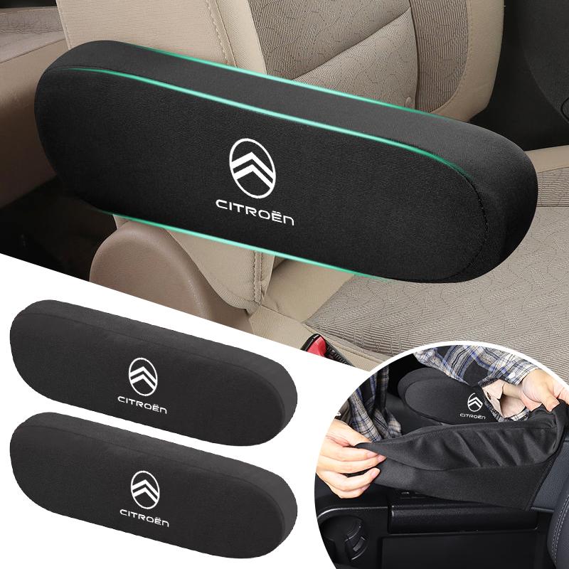 TCJH7 Fabric Car Seat Armrest Cover Breathable Cloth For Citroen C4 C3 C5 C1 C2 Berlingo Celysee Cactus Picasso Aircross Grand