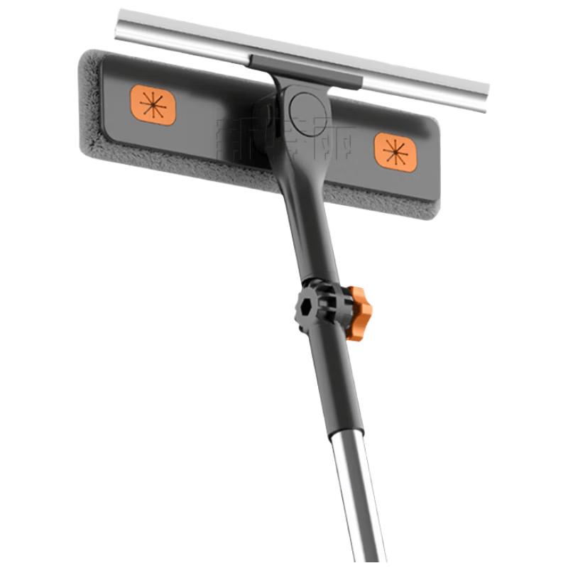Телескопический набор инструментов для чистки окон и москитных сеток Multi-functional Wet/Dry Tool