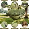 Quick-Open Reversible Mosquito Net Hammock With Detachable Support Rods Durable Nylon Taffeta 260x140cm 500lb Capacity