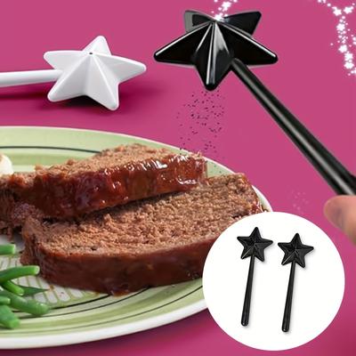 2 Pcs Magic Wands Salt and Pepper Shakers - Duo for Spooky Season Spice Storage
