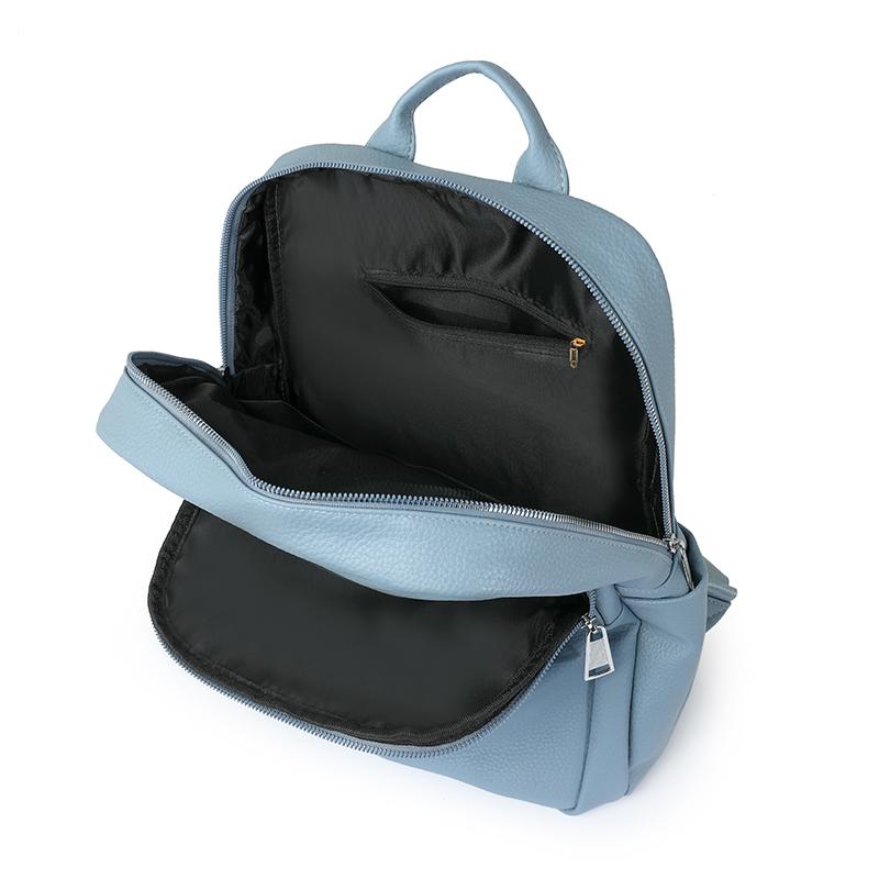 Women's Commuter Backpack Soft Leather Large Capacity Backpack