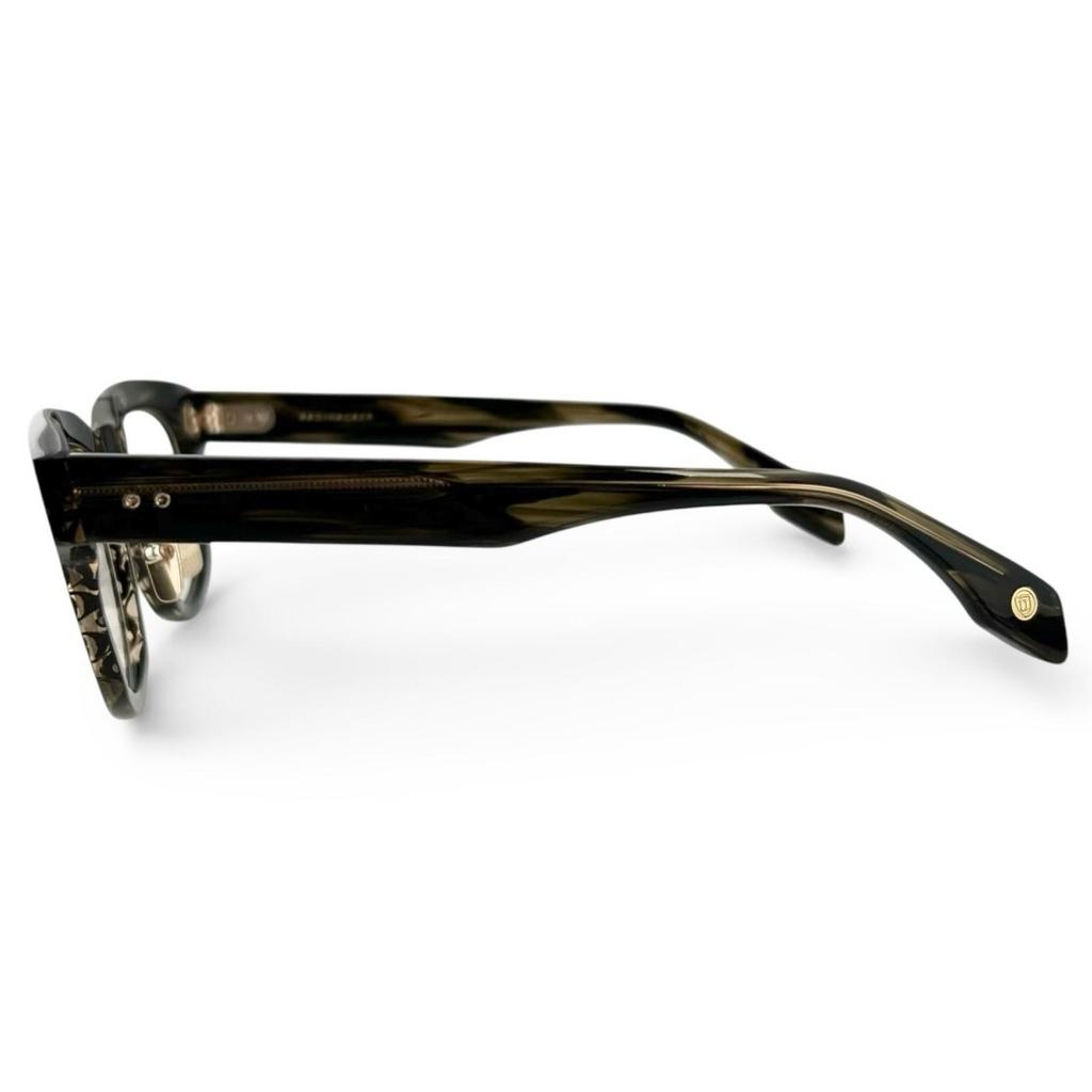 Excellent DITA Glasses RADIHACKER brown marble Women DTX726 Used