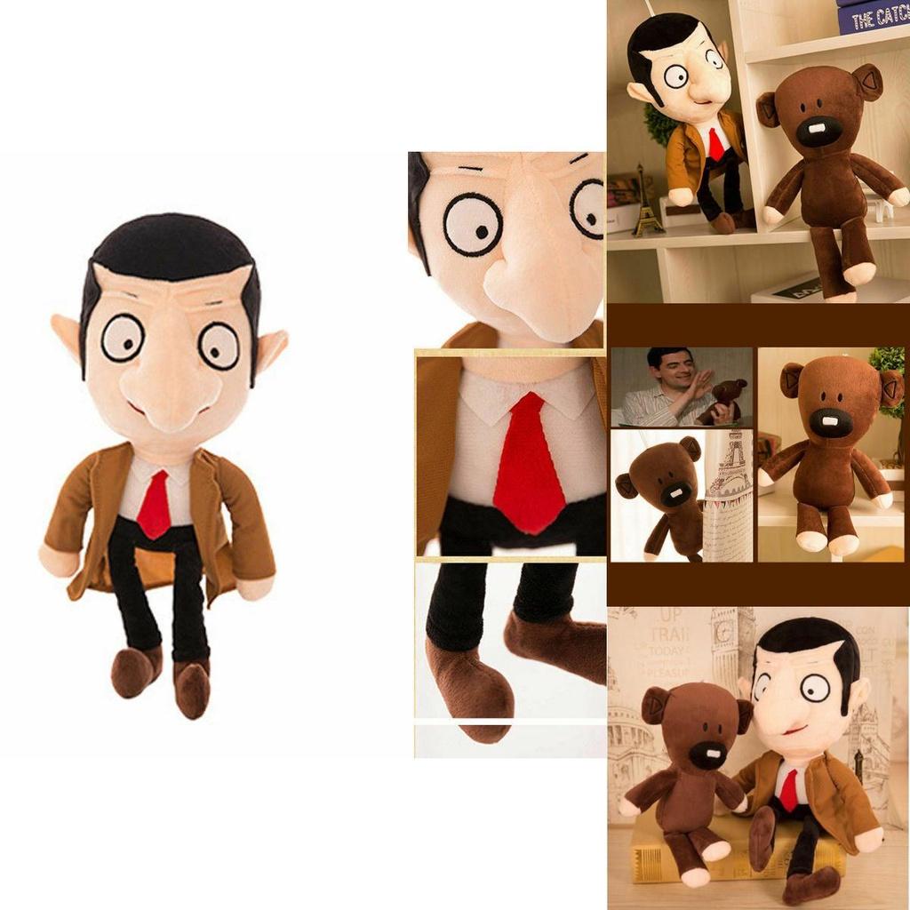 Mr Bean And Teddy Bear Soft Plush Toy Ideal For Kids Christmas Gifts And Collectibles
