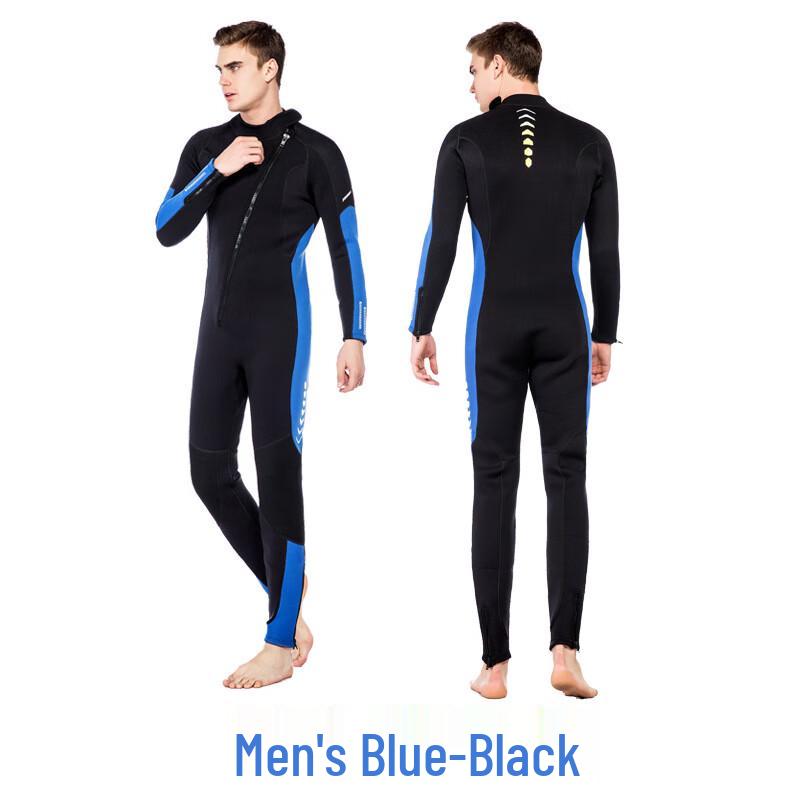 Men s 3mm One-Piece Warm Wetsuit One Size