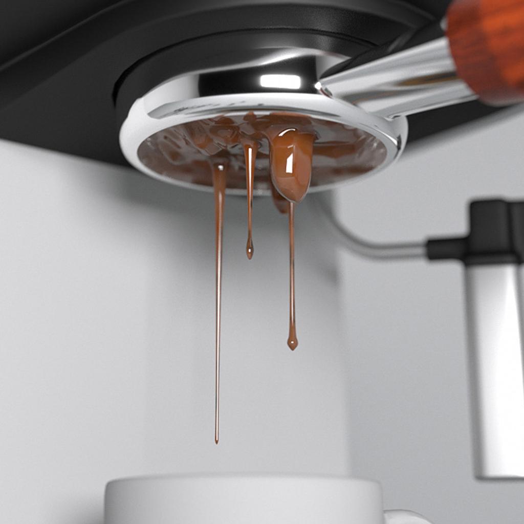 2pcs Stainless Steel Coffee Filter Basket 51/58mm Bottomless Design for Single Cup Brewing Reusable and Durable