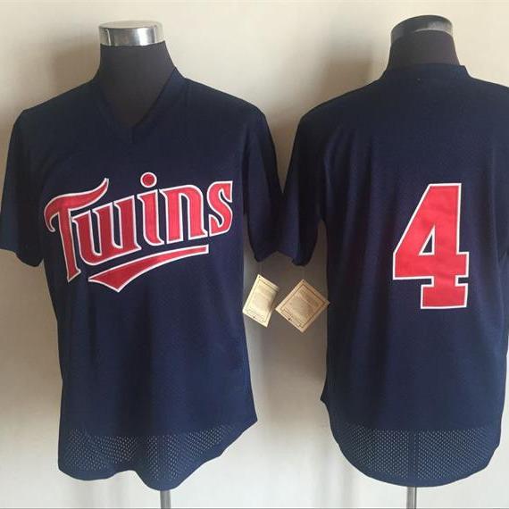 

Ретро вышитая бейсбольная майка Minnesota Twins Triple Extra Large