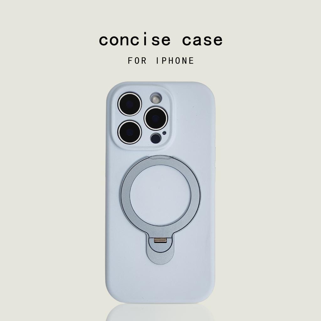 Applicable to iPhone11promax mobile phone liquid silicone Apple 11 magnetic suction rotating bracket 11 lens all-inclusive