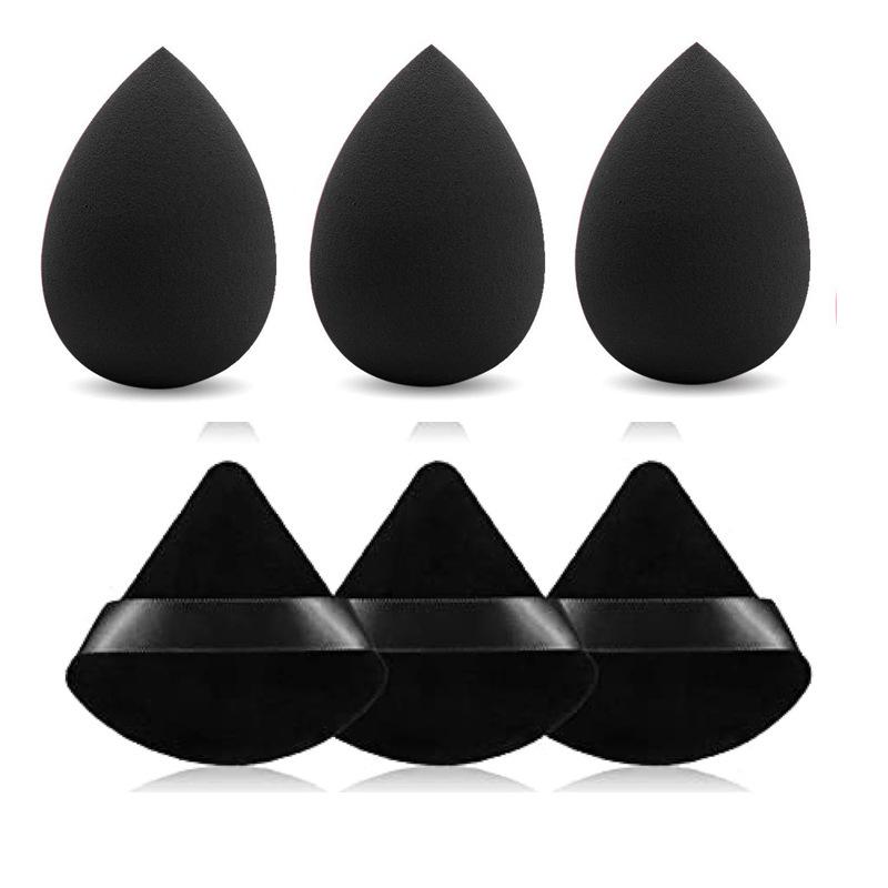 Cross-Border Triangle Powder Puff: Loose Powder Makeup Tool