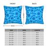 Colorful Paw Print And Bone Pillowcases Morden Pillow Case For Sofa Couch Bed Living Room Soft Pillow Cover