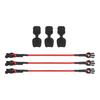 3 Stück Tourniquet-Halterriemen Verschleißfest Elastische TQ-Haltebänder Outdoor-Trainingsrucksack Lanyard für Chest Rig/Gürtel