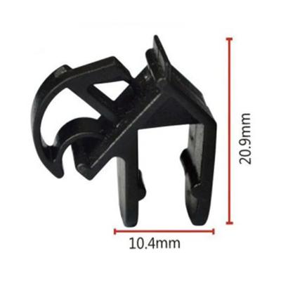 Classic Plastic Fastener Clips For Ford Bonnet Stay Kits Models Rod Strut Support 2pcs Set Black Car Accessories