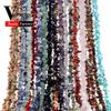 Irregular Freeform Chip Gravel Beads Natural Stone Amethysts Tiger Eye Beads For Jewelry Making 3-5-8-12mm Diy Necklace 16inches