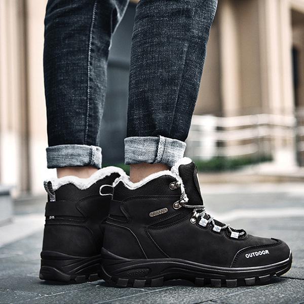 Hombres Botas de Senderismo Invierno Antideslizante Al Aire Libre Botas de Nieve  Zapatos trekking Zapatos de Escalada Zapatos de Escalada - comprar a  precios bajos en la tienda en línea Joom