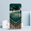 Forest Geometry Wood Nature Phone Case For Xiaomi Poco F7 Ultra X5 X6 X7 Pro M7 Redmi 15C 15 13C 13 12C 12 10C 10 10A 9 9C 9A 9T