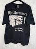 Vintage Hellhammer Triumph Of Death Extreme Metal Band T-Shirt Schwarz Größe XL Unisex T-Shirt