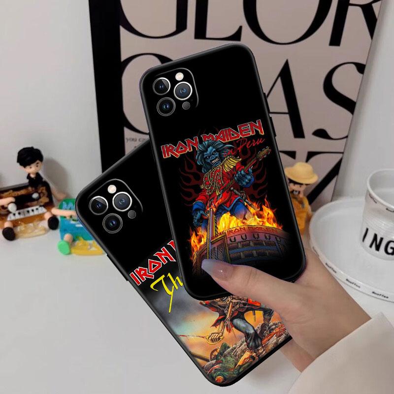 I-Irons Rock M-Maidens Case for Samsung A11 A12 A13 A15 A52S A53 A55 A56 A70 A71 A72 A73 F06 F16 F56 S10 Plus S10e