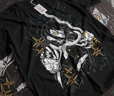 Obanai Iguro T-Shirt Kimetsu No Yaiba, Anime Nezuko Tanjiro Shirt Alle Größen