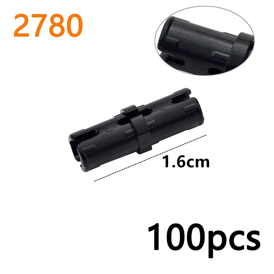 MOC Technical Bolt Pin with Friction Peg Building Blocks 2780 32556 6558 Connector Cross Axle Car Parts Bricks Compatible Toys