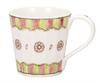 Nakamaru "Kutani Ware" Mug - Pink (K9-986)