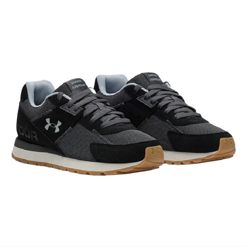 Under Armour Essential Comfortable Versatile Low-Top Casual Running Shoes Men Sneaker Black 6007220-001