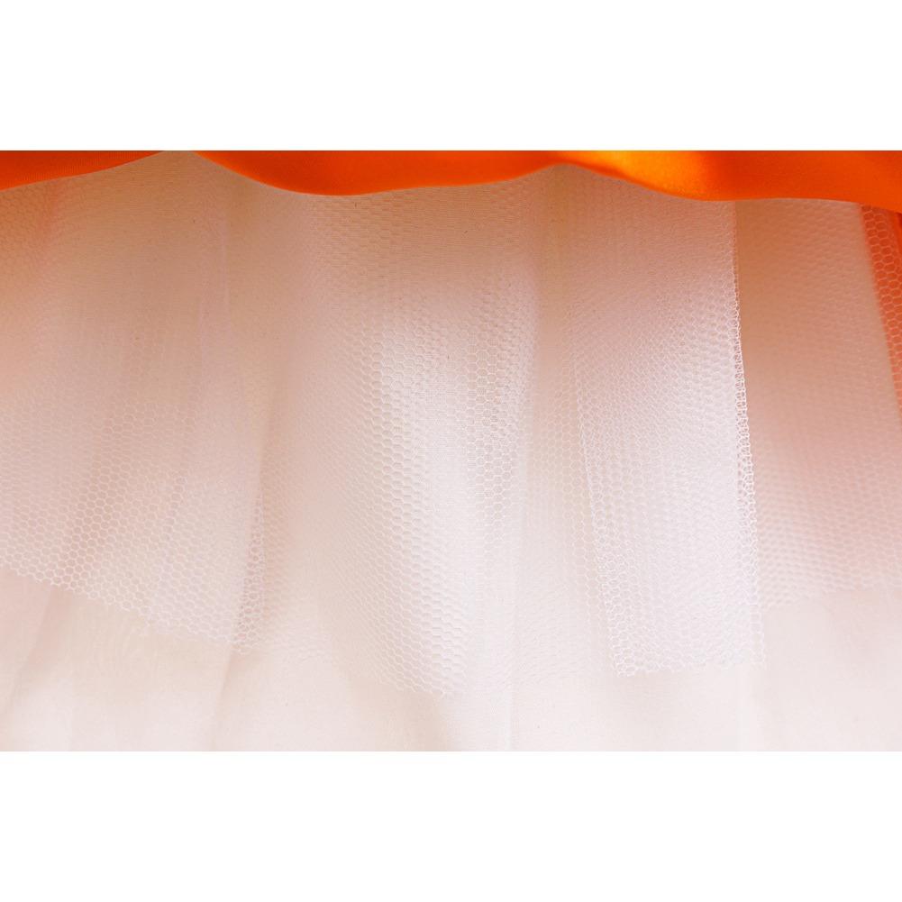 Halloween Bedrucktes Mesh-Kleid Kleid Hexenhut Pompon Dreiteiliges Set Mädchenkleid 936 Lieblingskleid für kleine Mädchen Kleider