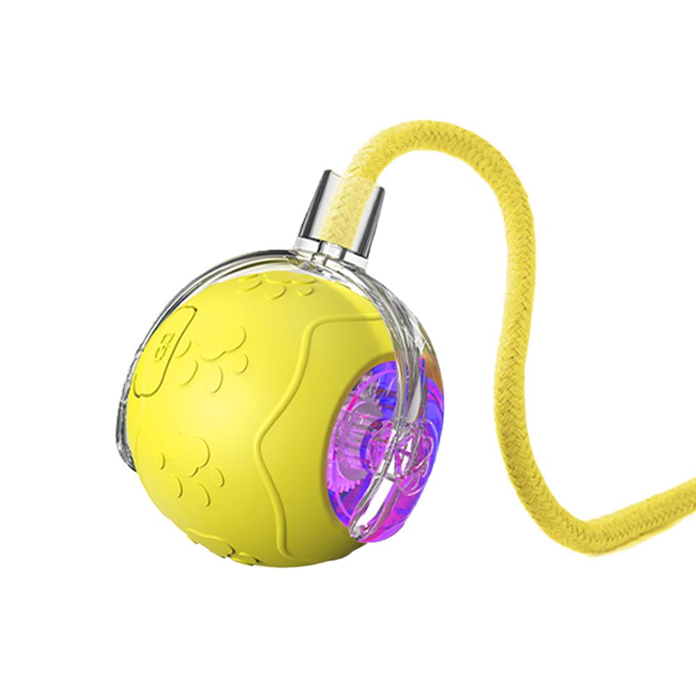 Interactive Cat Toy Ball 3 Modes Automatic Rolling Ball Rechargeable Self Rotating Ball Fast Rolling Ball for Bored Indoor Cats