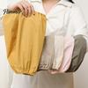 Reusable Sleeve Protectors for Cooking 2Pcs Waterproof Housework Sleeves, Kitchen Arm Elastic Cuff Oversleeves Water Resistant Sleeves Cleaning