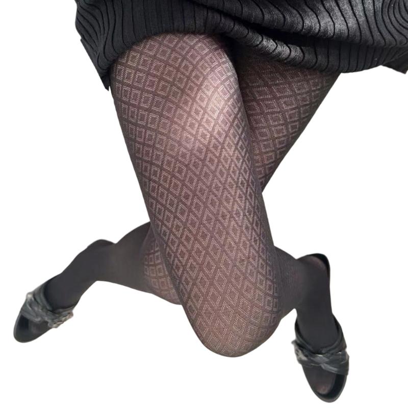 Women s Patterned Tights,High Waist Pantyhose,Control Top Tights Pantyhose Sheer Nylon Stockings 1