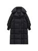Women's Korean-Style Long Down Jacket - 2026 Winter Fashion, Thick, Loose Over-the-Knee Puffer, Trendy Plus Size.