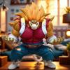 Z Cumber Oozaru Pvc Action Figure 12.2 Inch 31Cm Anime Collection Model Toy Collectible Desktop Gifts For Anime Fans