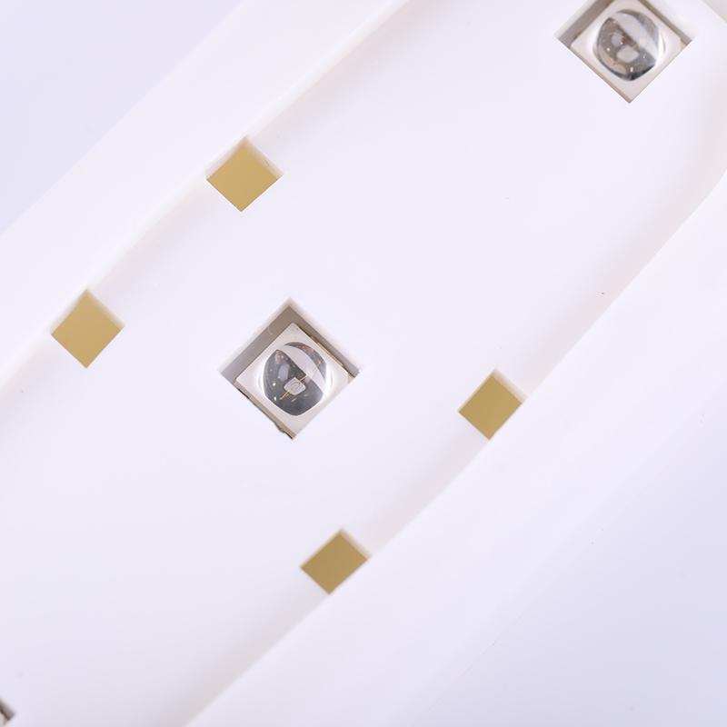 1 ks Přenosná lampa na sušení nehtů UV LED světlo na nehty pro vytvrzování všech gel laků, dobíjecí přes USB, rychleschnoucí, manikúrní stroj, nástroje pro nail art