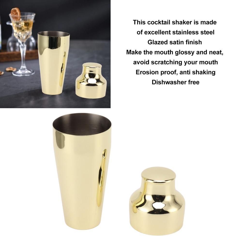 Stainless Steel Bartender Shaker Rustproof Margarita Mixer Professional Cocktail Shaker  Bar