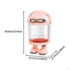 Stuffed Animal Storage Tube Doll Organizer Home Decor Transparent Space Saving Display Bucket for