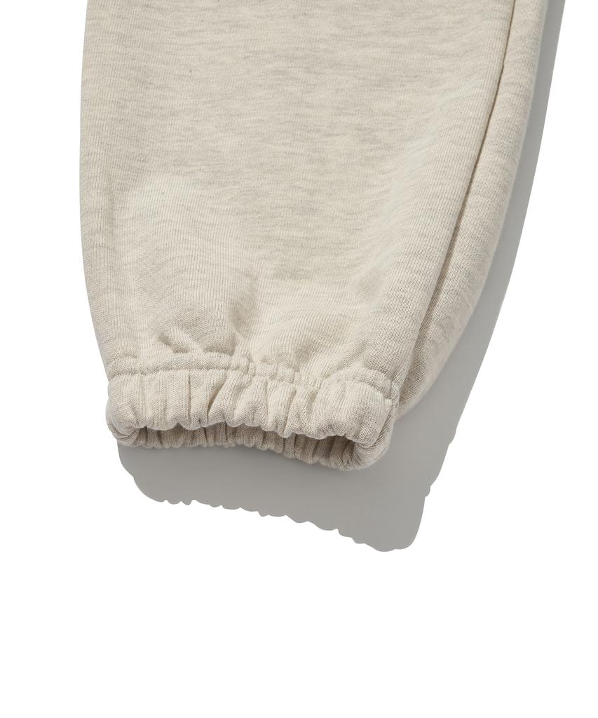 RAW LAB Circle Raw Embroidered Jogger Pants (Oatmeal)