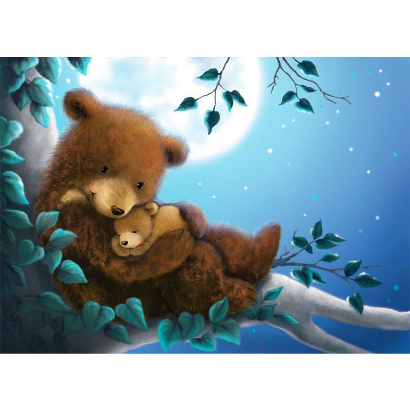 Diamond Painting Full Drill Cross Stitch Teddy Bear Rhinestone Embroidery Decor Diamond Painting Full Drill Cross Stitch Teddy Bear Rhinestone Embroidery Decor