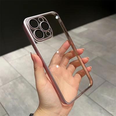 Titanium Plating Matte Original Color IPhone 15 Suitable for Apple 16PROMAX Mobile Phone Case 13 with Lens Film