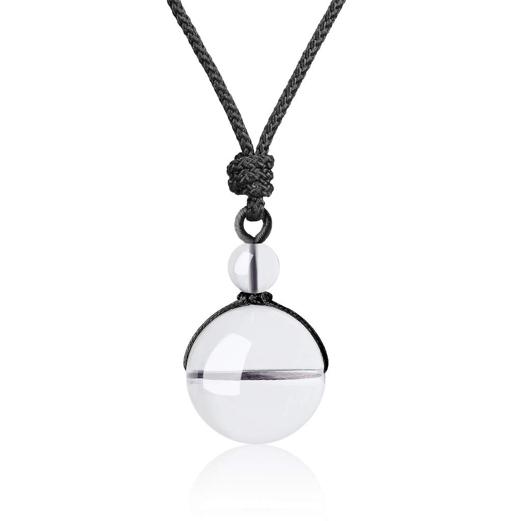 COAI 18mm Crystal Purification and Protection Adjustable for Men and Women Pendant/Necklace, Length,