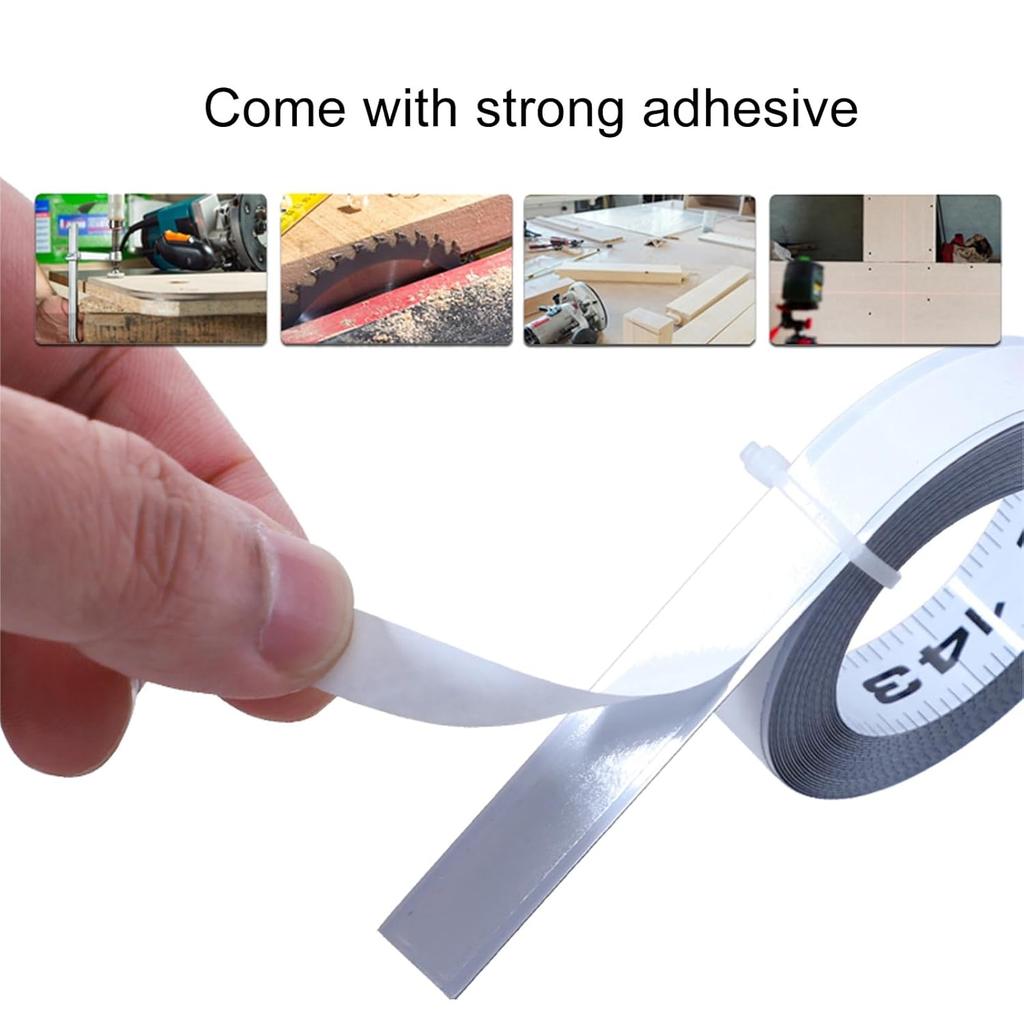 Self-Adhesive Tape Measure, 72-in Adhesive Measuring Tape Ruler Tape High Precision Measuring Tool