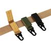 Belt – Outdoor Nylon Webbing with  Beak Hooks, Multi-Purpose Mountaineering Buckles, Adjustable  and Hiking Belt