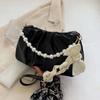 Small Cloud Shoulder Bag Luxury Pearl Shoulder Bag Fashion Luxury Crossbody Bag  Purses